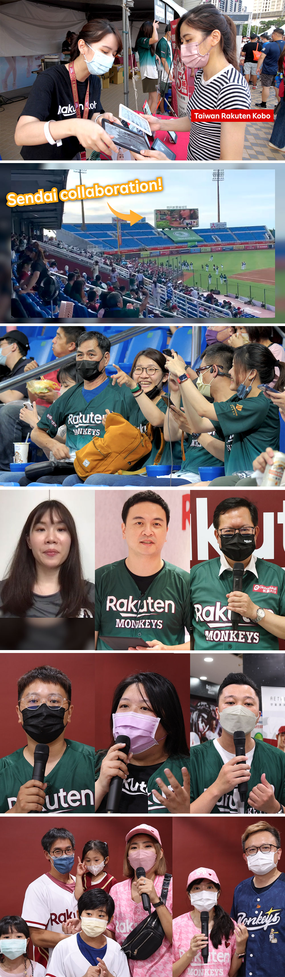 Taiwan Rakuten Group Day Engages Fans and Employees Rakuten Group, Inc.